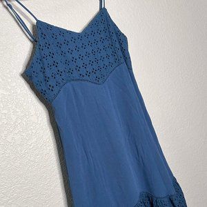miami NWT Medium Blue Summer Dress